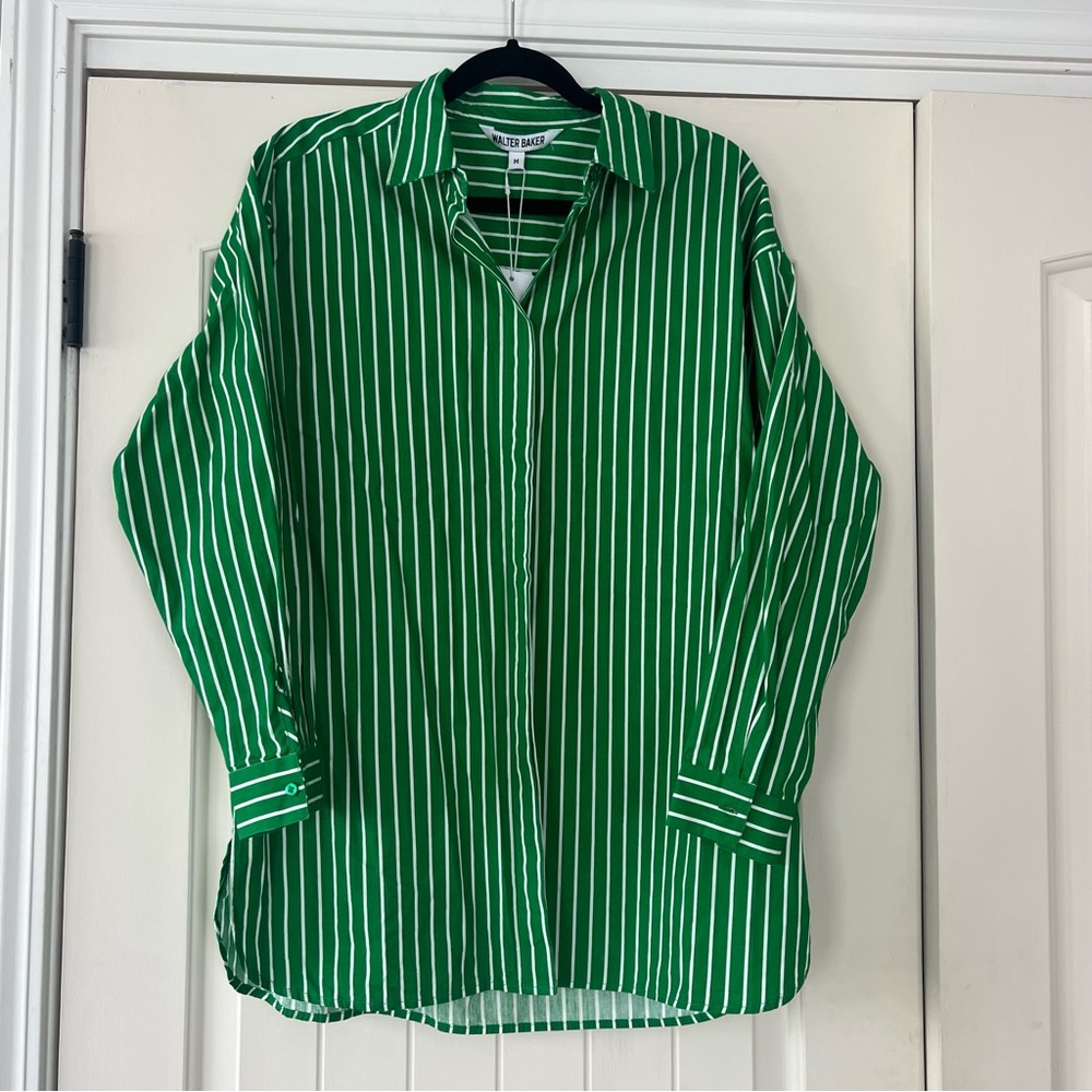 Walter Baker stripped shirt